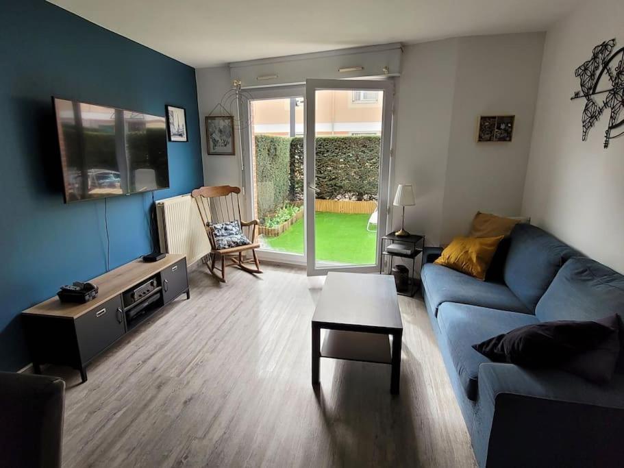 Appartement Avec Jardinet Le Petit Quevilly Bagian luar foto
