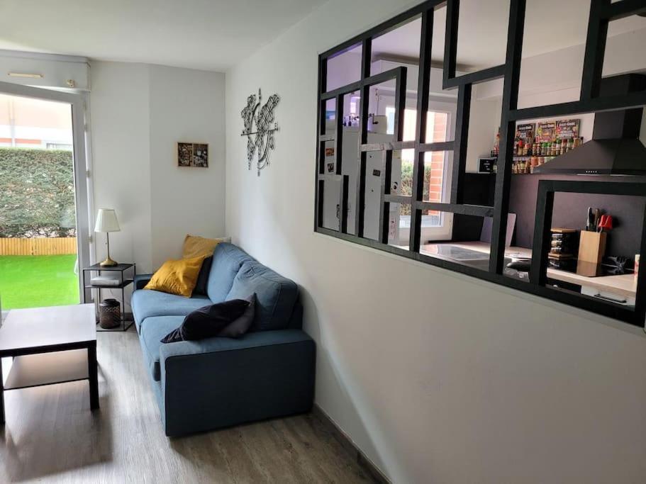 Appartement Avec Jardinet Le Petit Quevilly Bagian luar foto